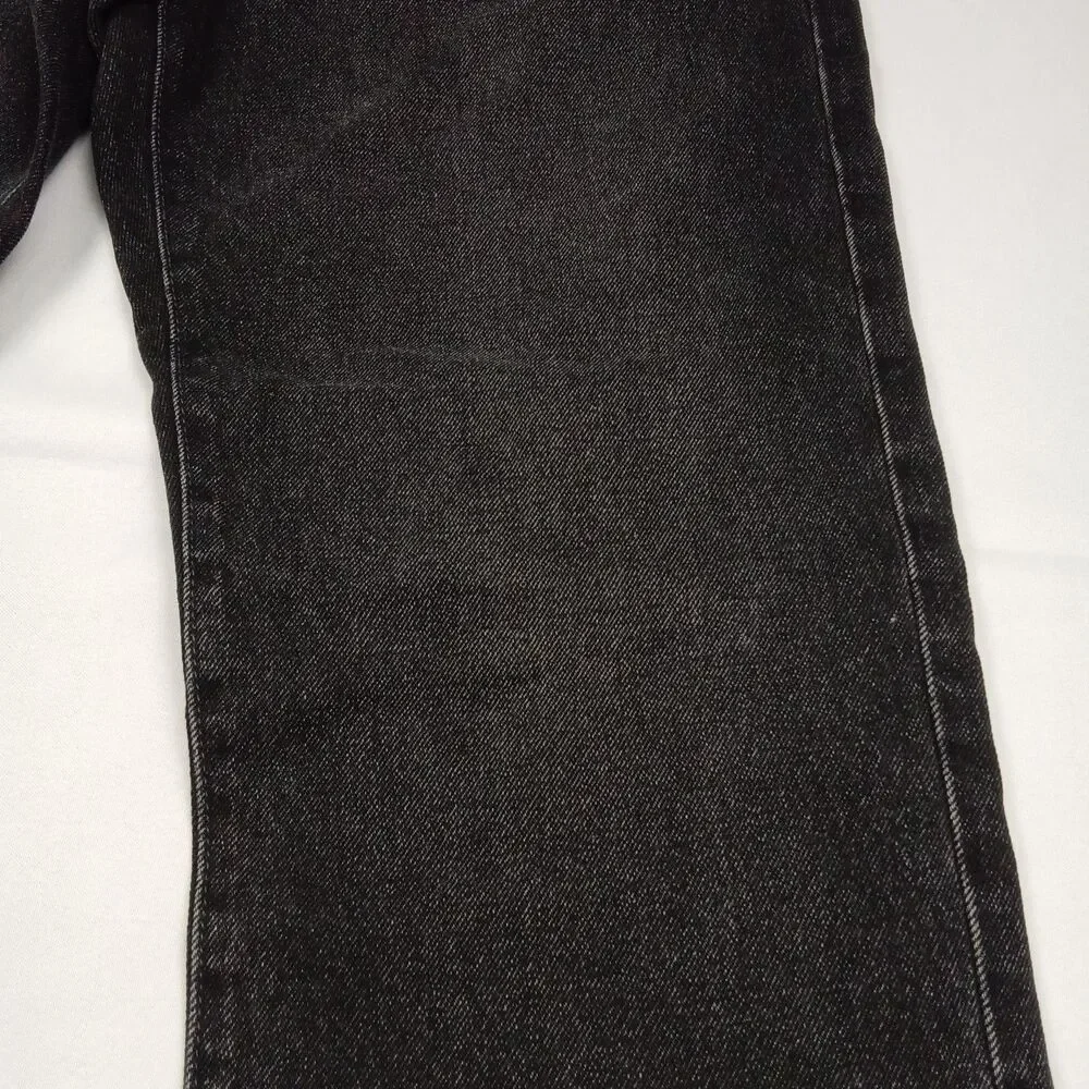 AYR Jeans Mens 34 x 32 The Normie Straight Leg Inky Black Premium Denim NWOT